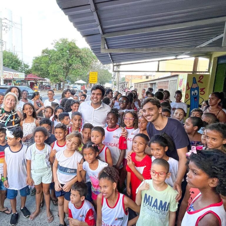 Em Santa Cruz com Renan Ferreirinha e João Pires