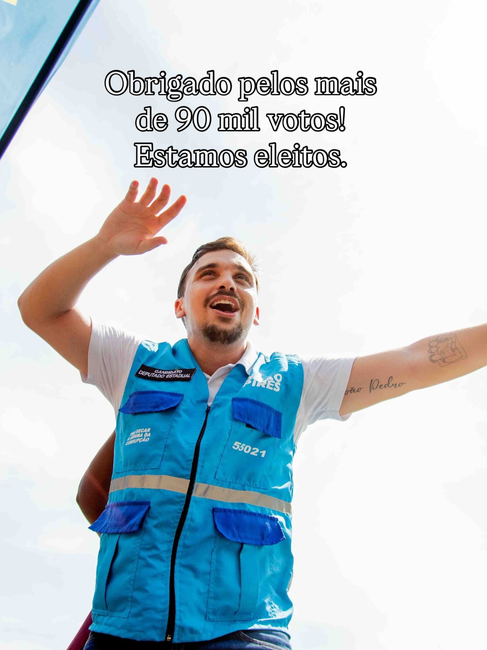 Mais de 90000 votos para deputado estadual no Rio de Janeiro!